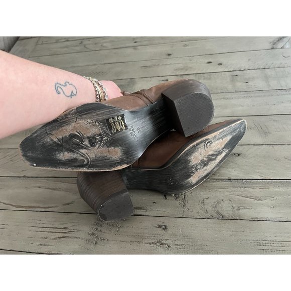 Free People Brown Ankle Boots - Picture 7 of 7